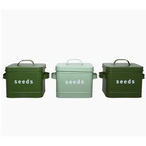 Shades of Green Seed Bin